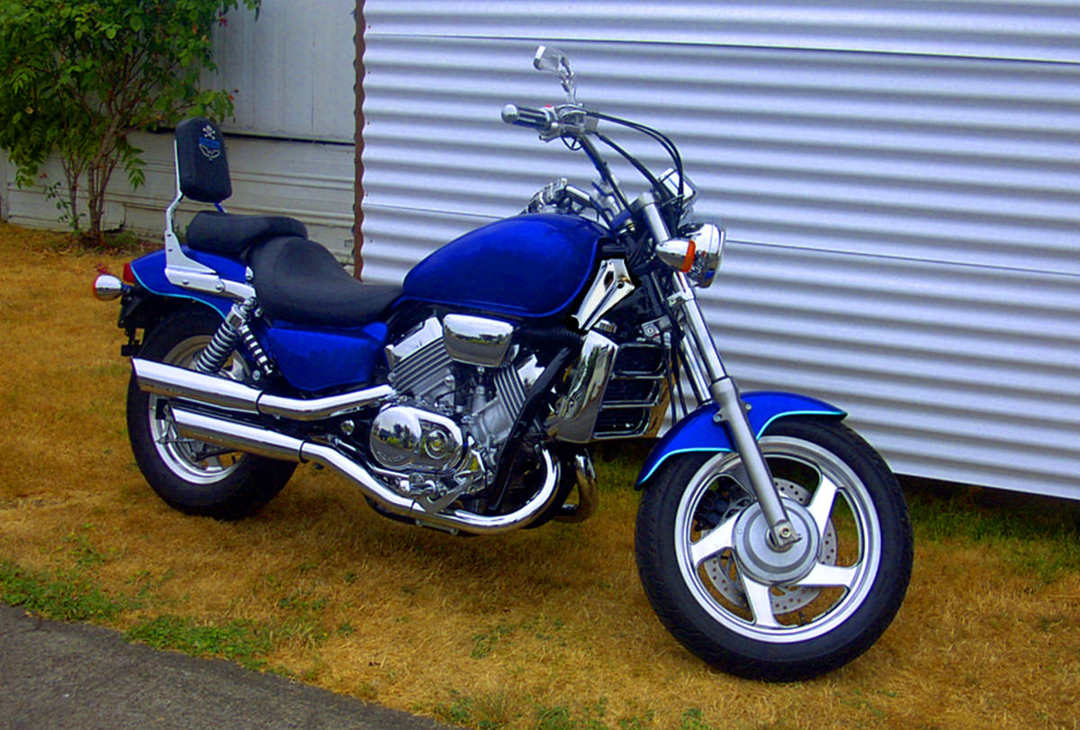 Honda magna chopper kit #3