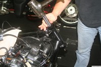tool used to remove races from steering head